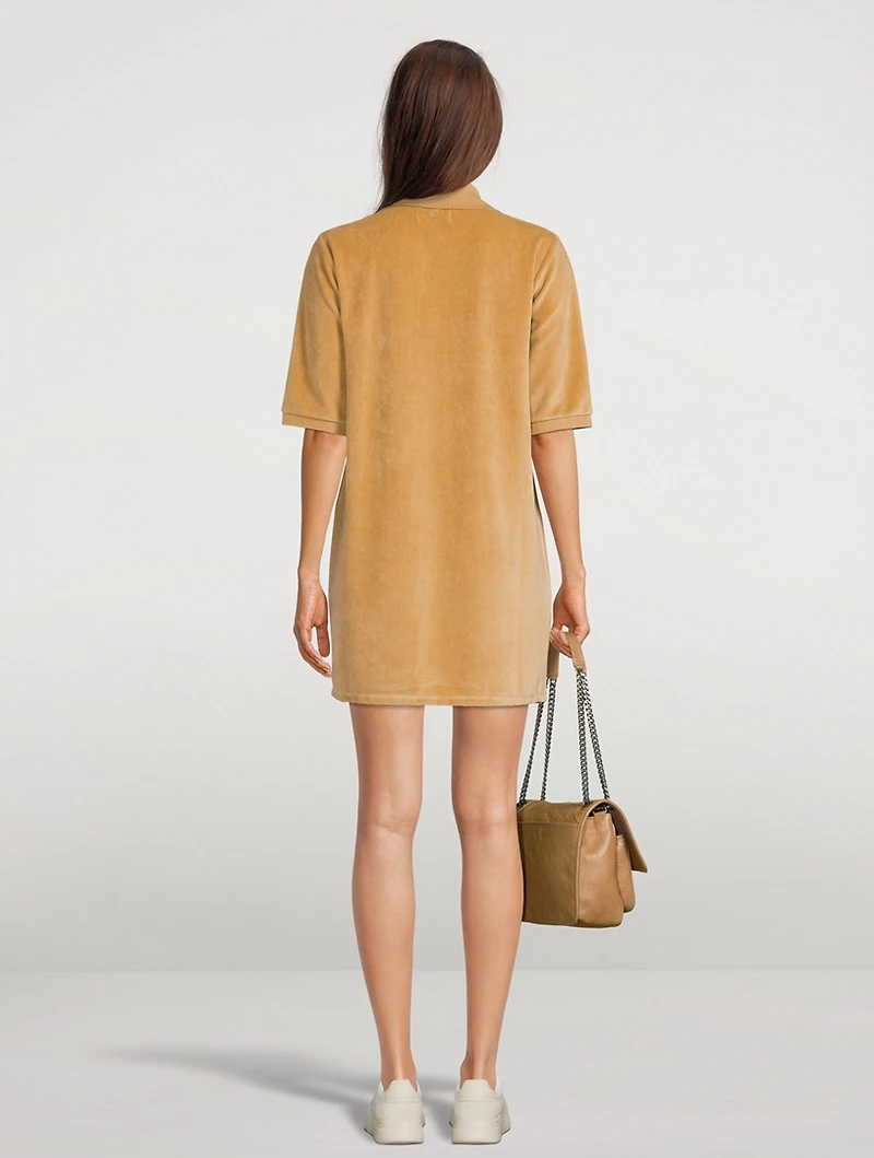 Cani Terry Polo Dress