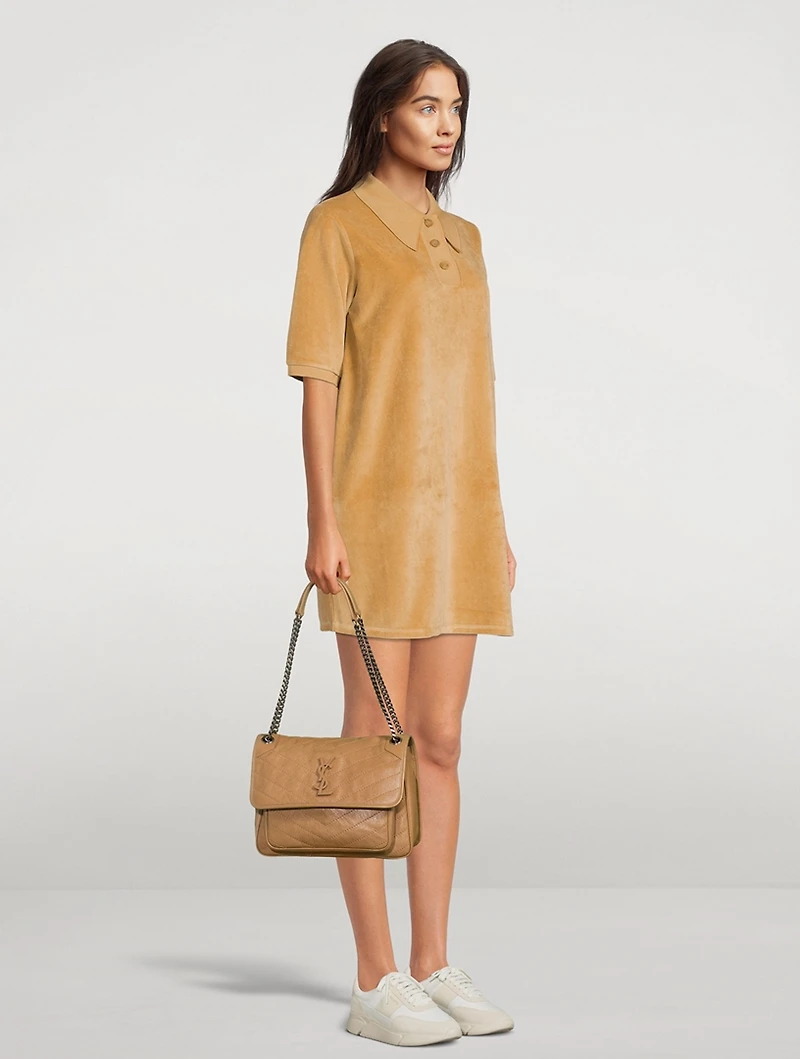 Cani Terry Polo Dress