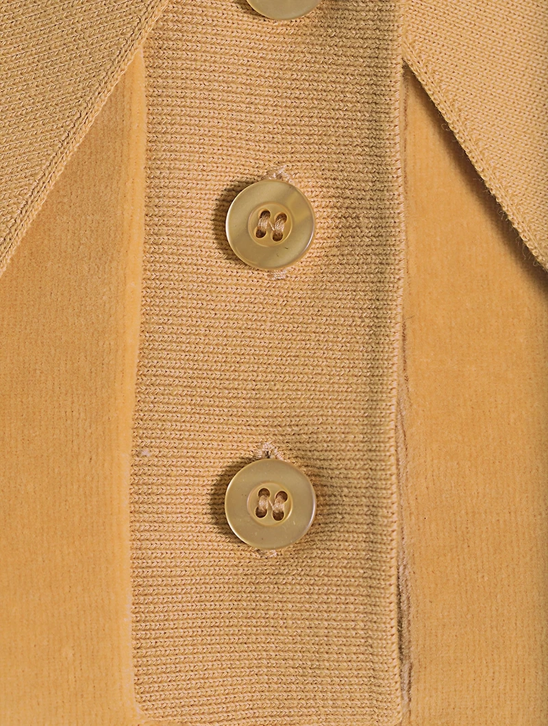 Cani Terry Polo Dress