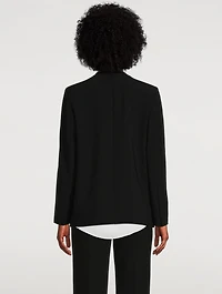 Crepe Tuxedo Jacket