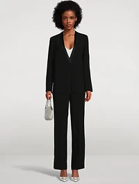 Crepe Tuxedo Jacket