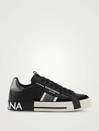 2.Zero Custom Leather Sneakers
