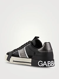 2.Zero Custom Leather Sneakers