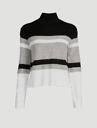 Double-Knit Turtleneck Sweater