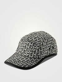 Courier Cap In Logo Print