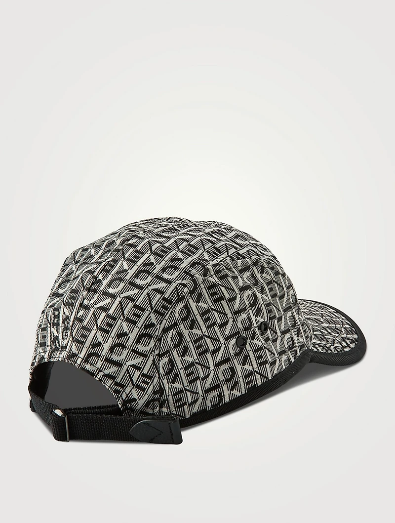 Courier Cap In Logo Print
