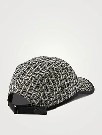Courier Cap In Logo Print