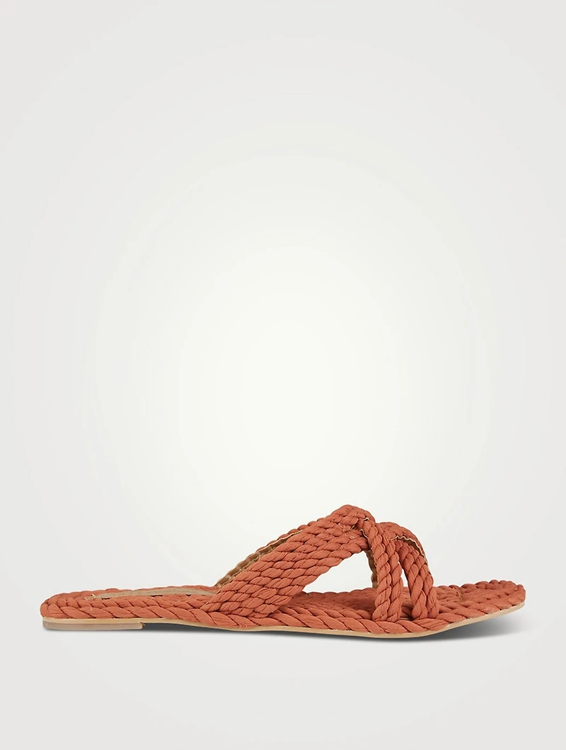 Sierra Rope Slide Sandals