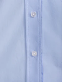 Cut-Out Cotton Shirt