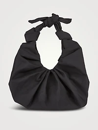 XL Kimi Satin Croissant Shoulder Bag