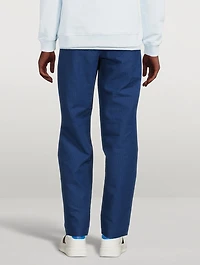 Cotton And Linen Jogger Pants