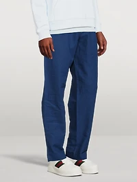 Cotton And Linen Jogger Pants