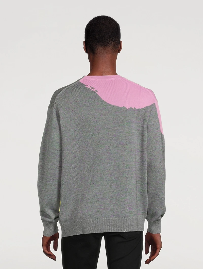 Tribute Cotton And Wool Oversized Sweater
