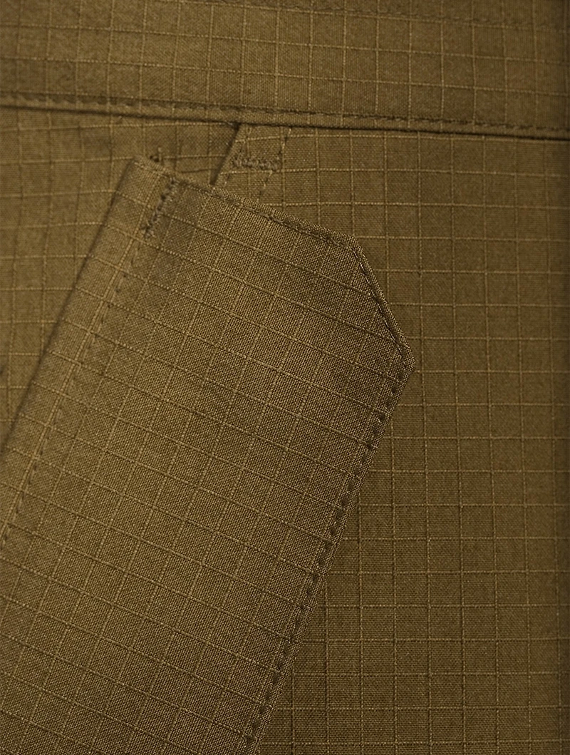 Cotton-Blend Cargo Shorts