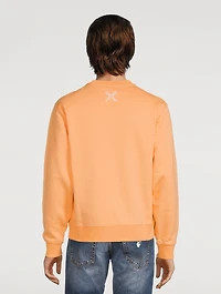 Cotton-Blend Monogram Sweatshirt