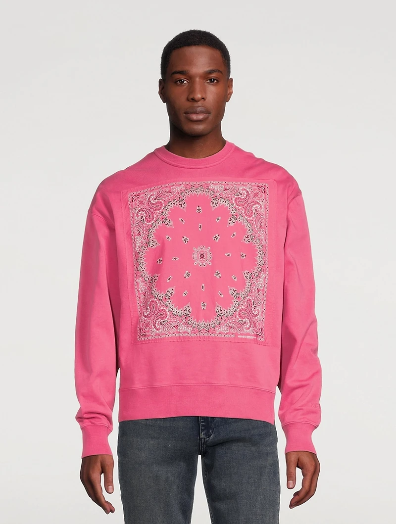 Bandana Oversized Sweatshirt