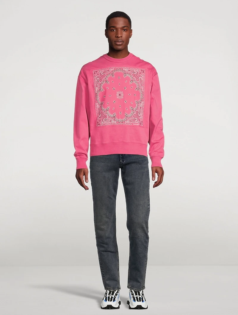 Bandana Oversized Sweatshirt