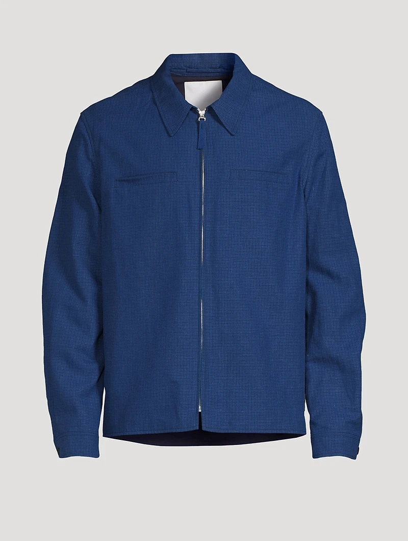Linen And Cotton Tailored Jacket