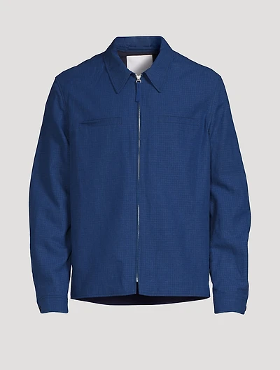 Linen And Cotton Tailored Jacket