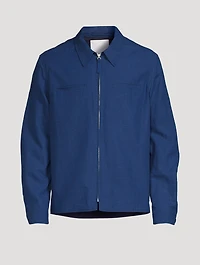 Linen And Cotton Tailored Jacket