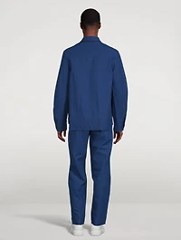 Linen And Cotton Tailored Jacket
