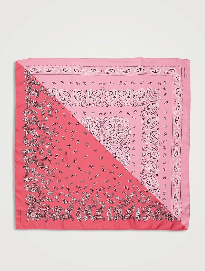 Silk Bandana Scarf