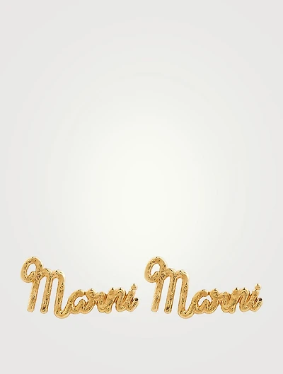 Logo Earrings