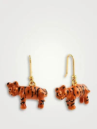 Naif Tiger Earrings