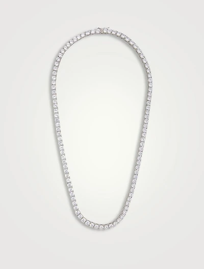 Laguna Tennis Necklace With Crystals
