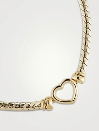 Gemma 14K Gold Plated Collar Necklace