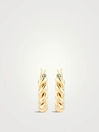Mini Twist Hoop Earrings