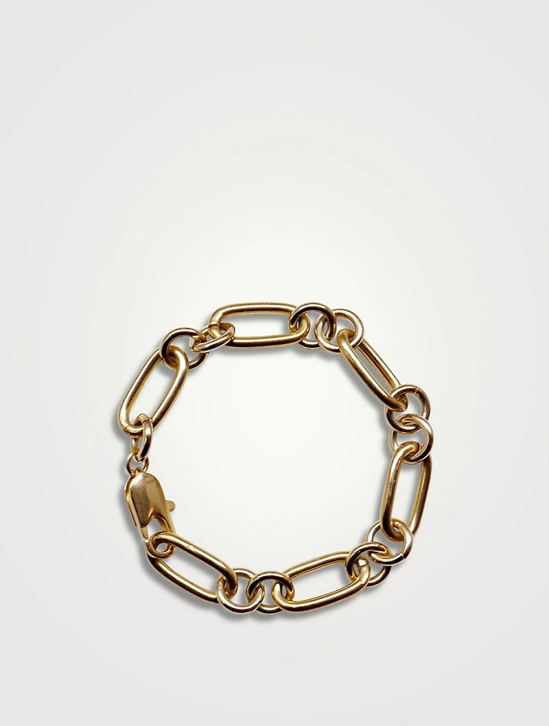 Rafaella 14K Gold Plated Chain Bracelet