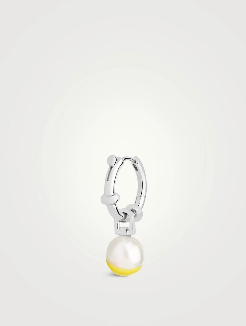 Cha Cha Sterling Silver Earring With Pearl