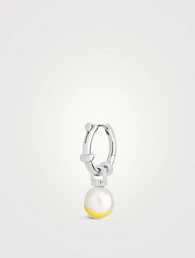 Cha Cha Sterling Silver Earring With Pearl