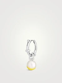 Cha Cha Sterling Silver Earring With Pearl