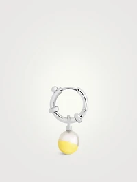 Cha Cha Sterling Silver Earring With Pearl