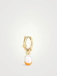 Cha Cha Goldplated Earring With Pearl