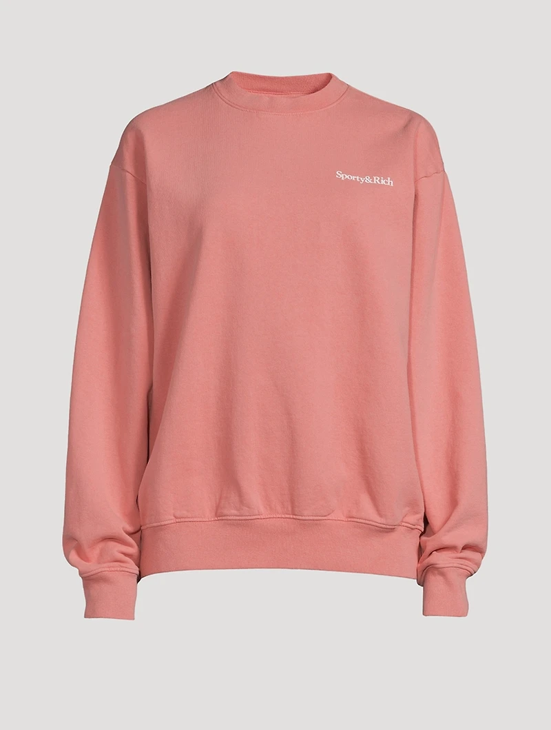 New Health Cotton Sweatshirt