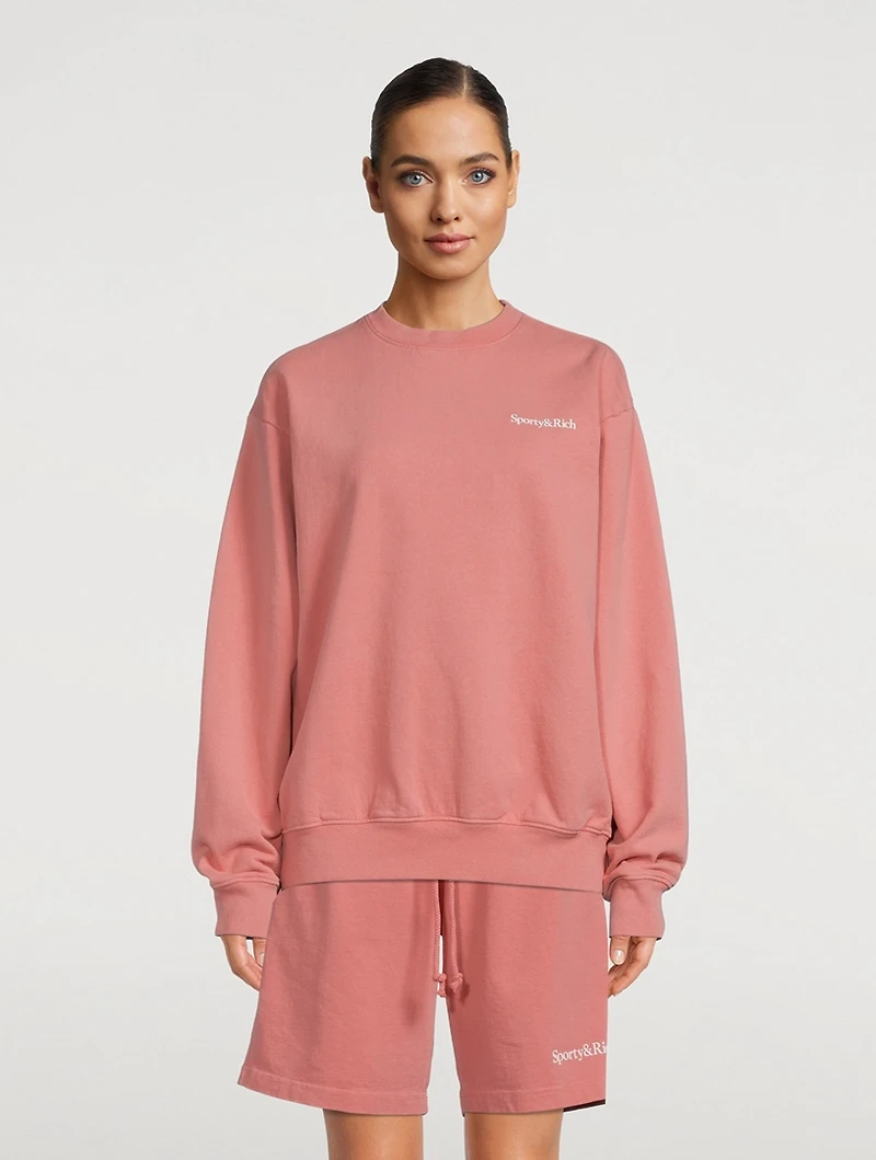New Health Cotton Sweatshirt