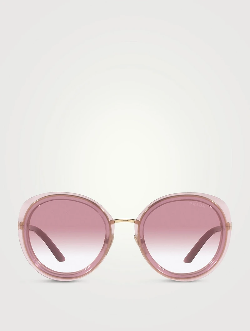 Metal Oval Sunglasses