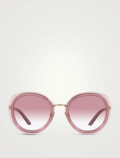 Metal Oval Sunglasses