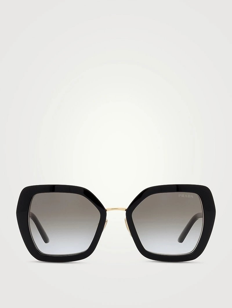Metal Oversized Sunglasses