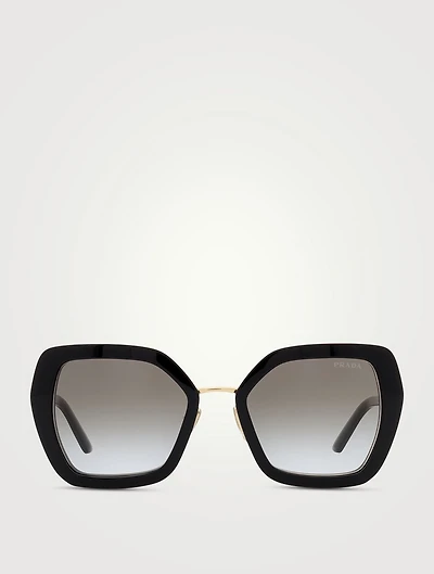 Metal Oversized Sunglasses