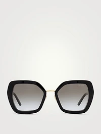 Metal Oversized Sunglasses