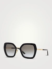 Metal Oversized Sunglasses