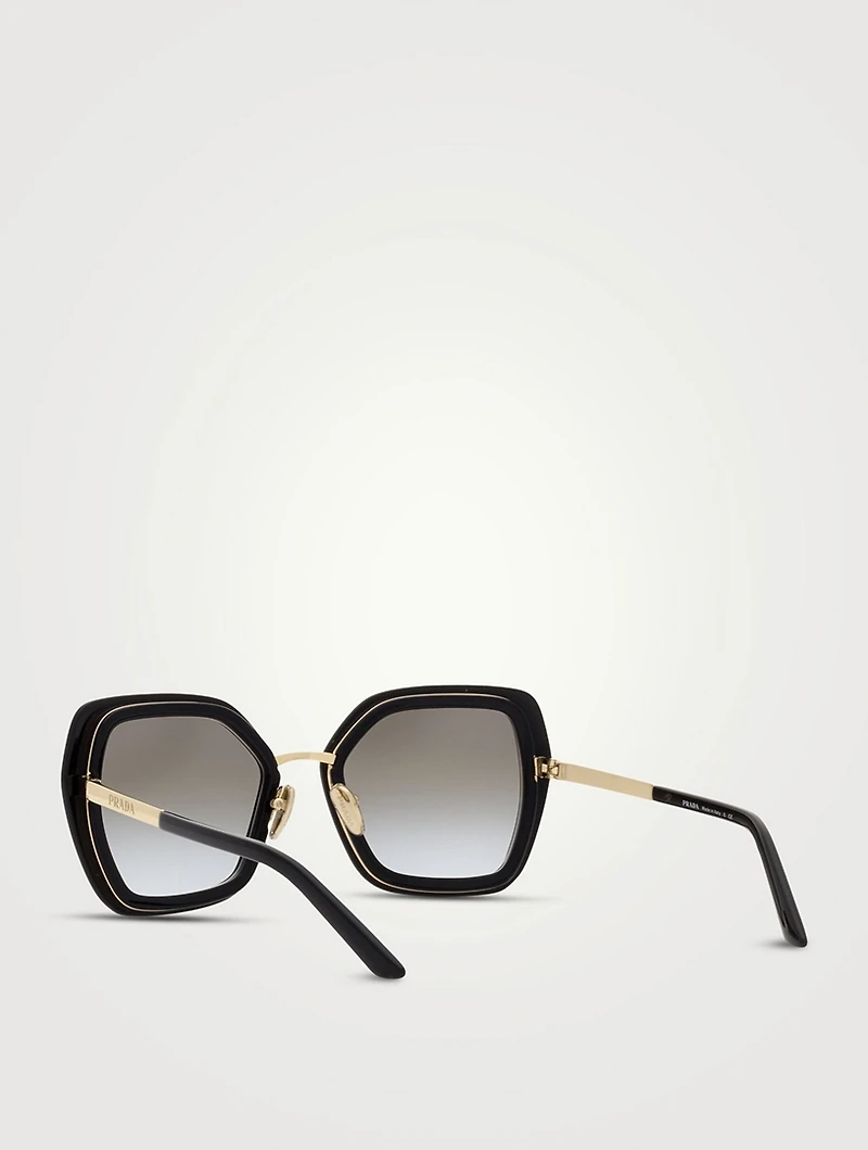 Metal Oversized Sunglasses