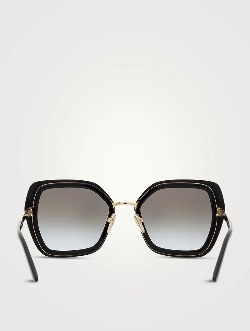 Metal Oversized Sunglasses