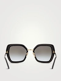Metal Oversized Sunglasses