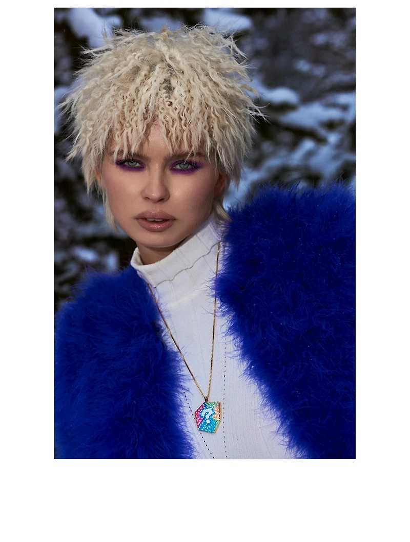 The Mystery Box Necklace With Crystals - Limited Edition