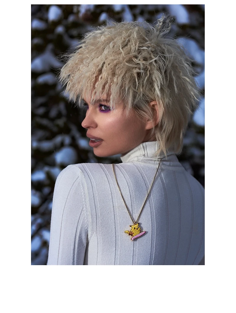 The Surger Necklace With Crystals - Limited Edition